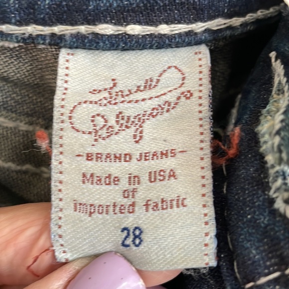 TRUE RELIGION “Joey Big T”  Bootcut Jeans, Size 28 - Picture 6 of 11